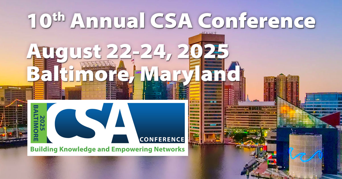 2025 CSA Conference